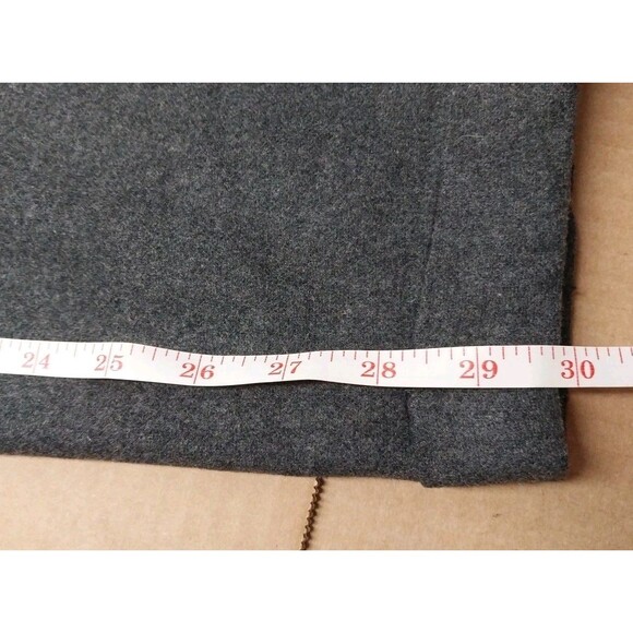 Vtg GAP Mens Wool 36x30 Wool Blend Dress Pants Gray ***Actual Measure 34x30*** - Picture 10 of 12